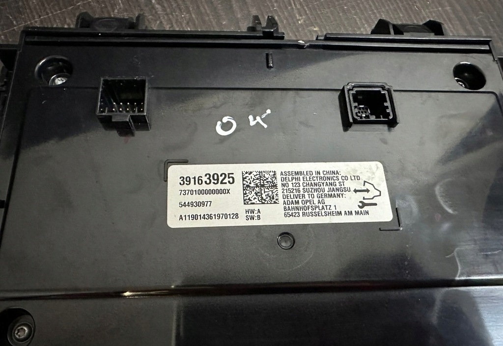 OPEL INSIGNIA B DISPLAY ΟΘΟΝΗ ΠΛΟΗΓΗΣΗΣ 39163925 Product image
