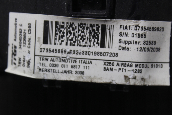 ΑΕΡΟΣΑΚΟΣ ΟΔΗΓΟΥ FIAT DUCATO III Product image