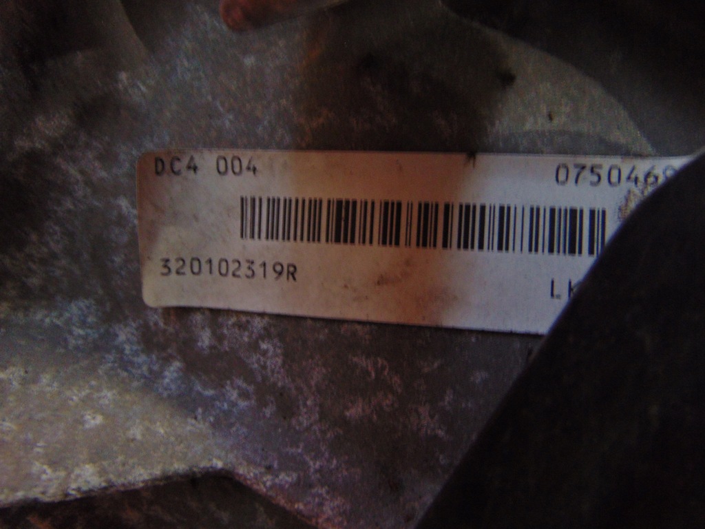 RENAULT CLIO IV RS 1.6 TCI GEARBOX DC4004 Product image