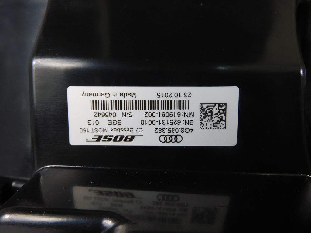 Audi A7 4G Sound System Bare Product image