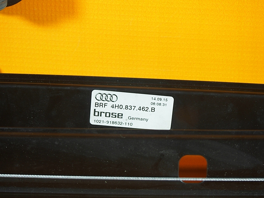 Audi A8 4H Ρυθμιστής παραθύρου Μπροστά ΔΕΞΙΑ 4h0837462b Product image