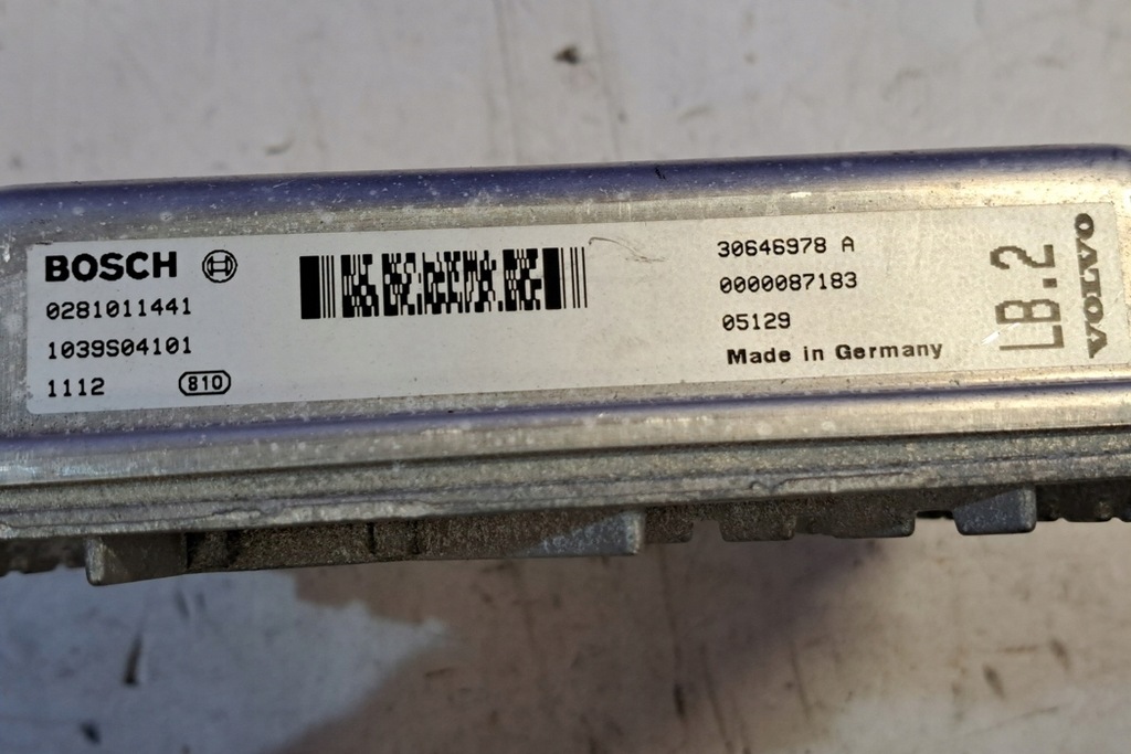 Volvo XC90 και 0281011441 2.4L Diesel 120kW 2005 Υπολογιστής κινητήρα Product image