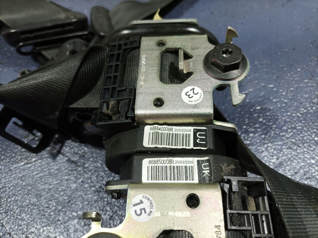 RENAULT MEGANE III ΤΑΜΠΛΟ ΜΑΞΙΛΑΡΙΑ COCKPIT ΖΩΝΕΣ ΕΕ Product image