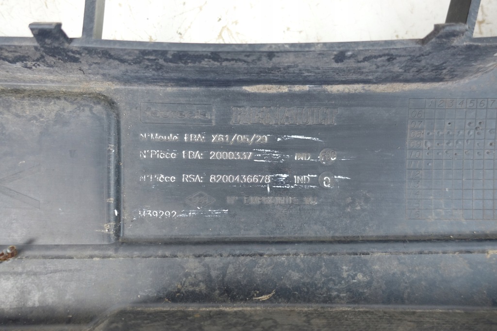 RENAULT KANGOO II 2 2008- ΜΠΡΟΣΤΙΝΟΣ ΠΡΟΦΥΛΑΚΤΗΣ 8200436678 Product image