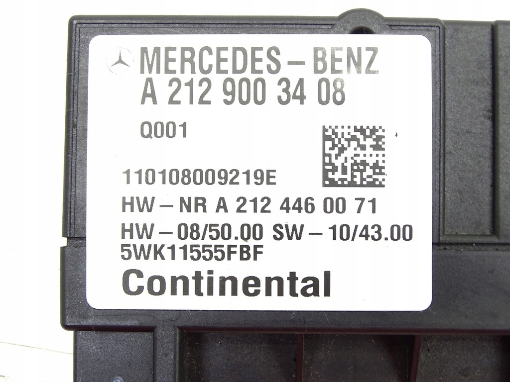 ΜΟΝΑΔΑ ΑΝΤΛΙΑΣ ΚΑΥΣΙΜΟΥ MERCEDES W212 2.2 CDI A2129003408 Product image