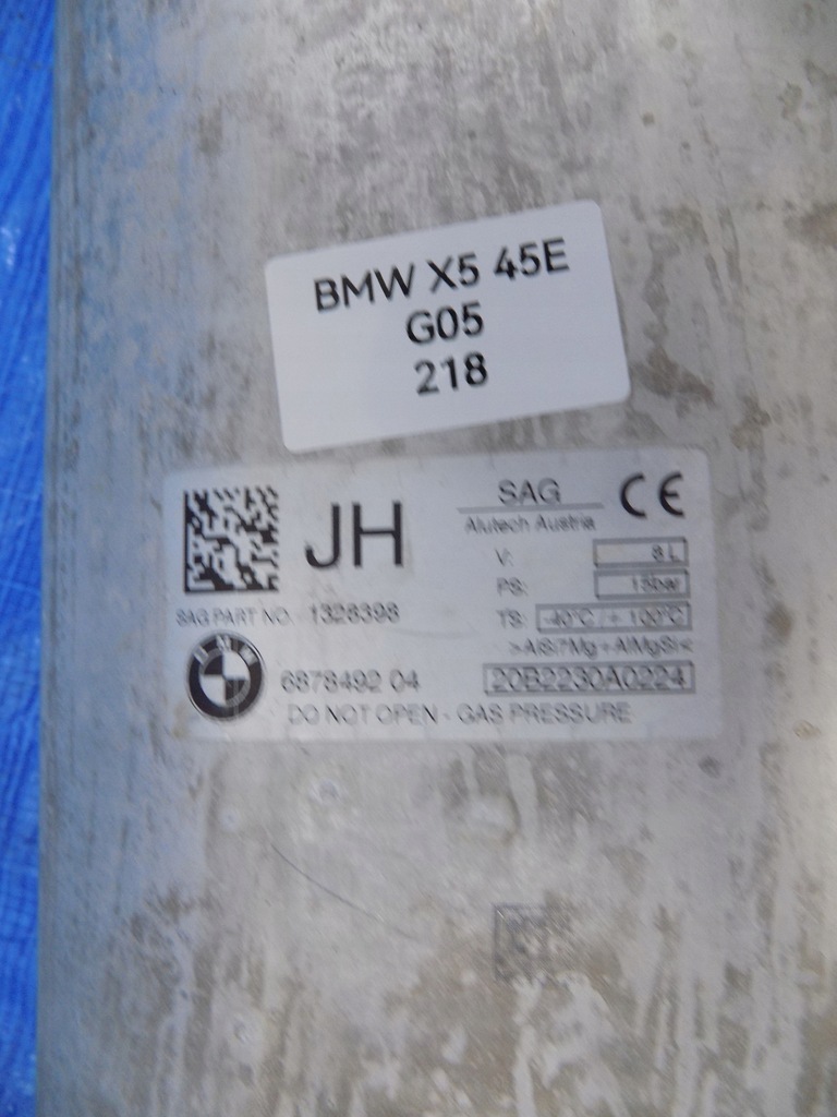ΔΟΧΕΙΟ ΠΙΕΣΗΣ ΑΕΡΑ BMW X5 G05 20R 3.0 Product image