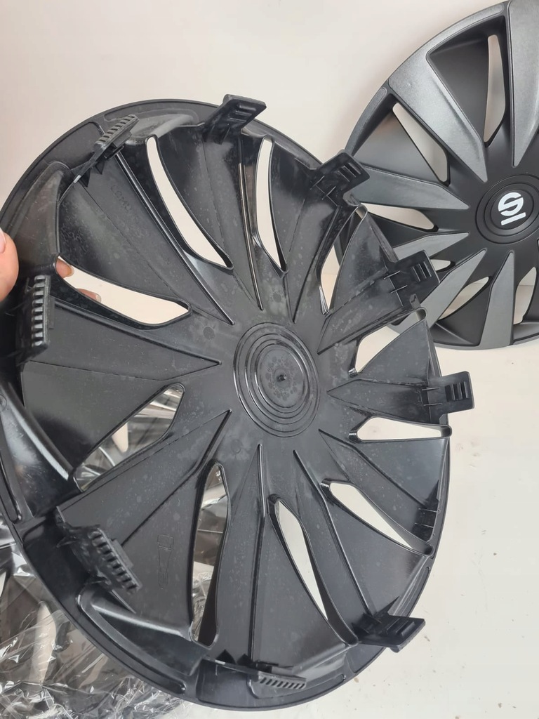 Sparco lazio 16 "hubcaps 3 μαύρο καθολικό Product image