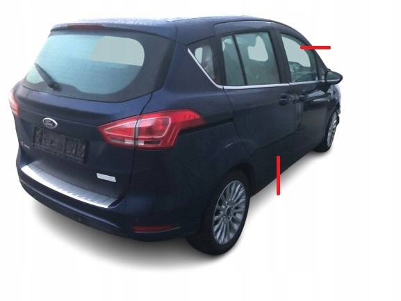 B-MAX 12-17 TITANIUM BACK BANT BACK ASS ΜΠΑΝΙΕΡΗ HB 5D Product image