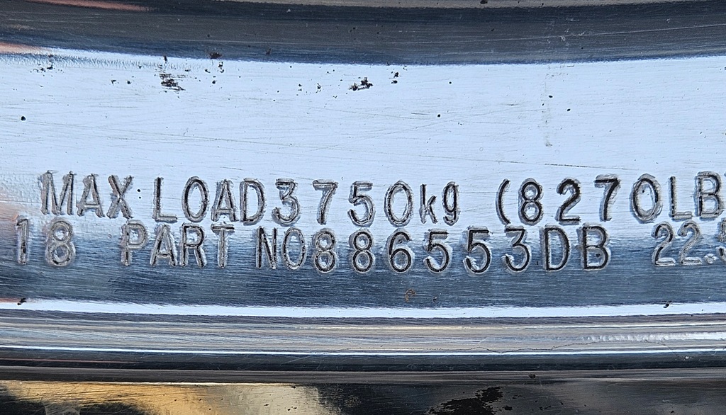 Alu Rim 8,25x22,5 Alcoa Dura-Bright EVO Product image