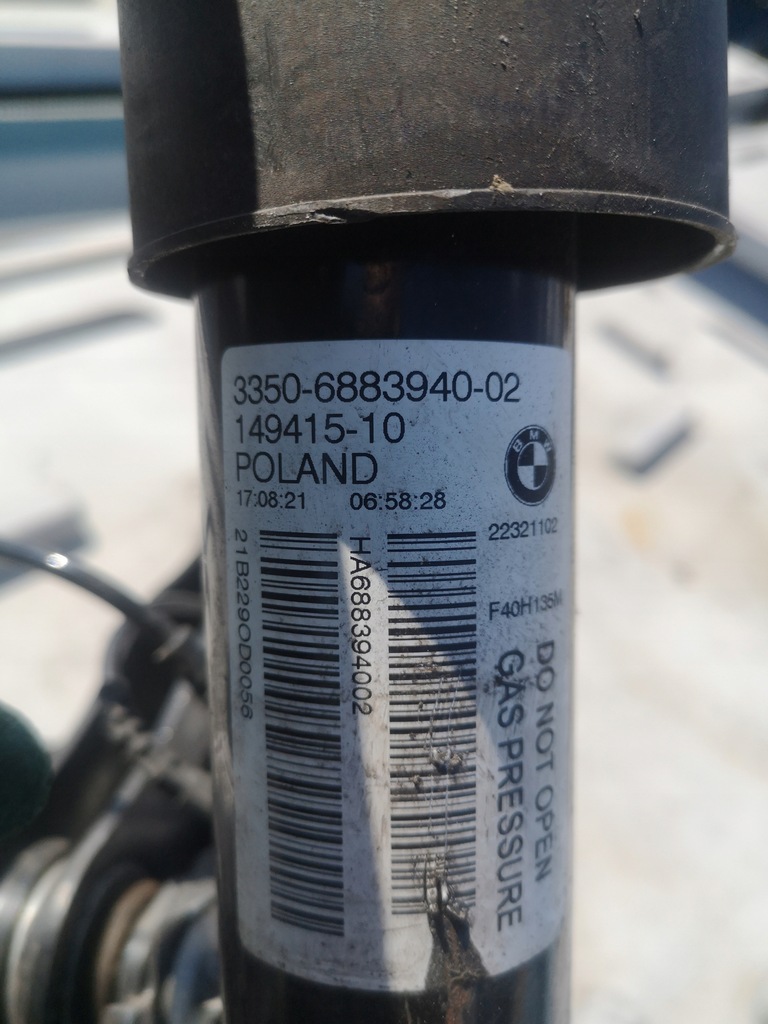 Αρθρωτό, ΑΜΟΡΤΙΣΤΗΡΙ ΔΕΞΙ ΠΙΣΩ BMW 6898964 F40 Product image
