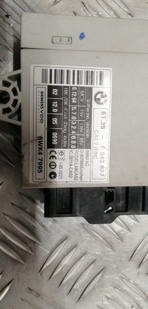 ΜΟΝΑΔΑ ΕΛΕΓΧΟΥ COMFORT 6943857 BMW 5 E60 3.0D Product image