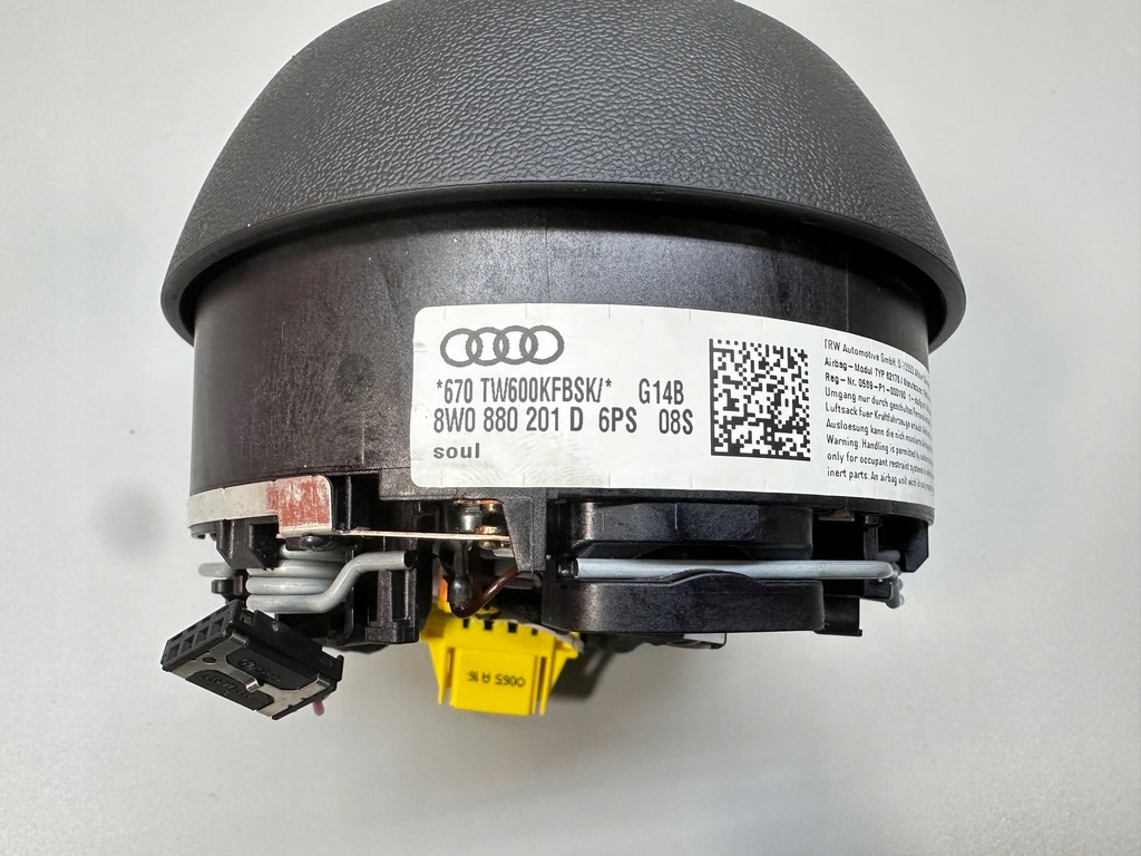 Audi A4 B9 A5 F5 8W Οδηγού αερόσακων Airbag 8W0880201D Original Product image