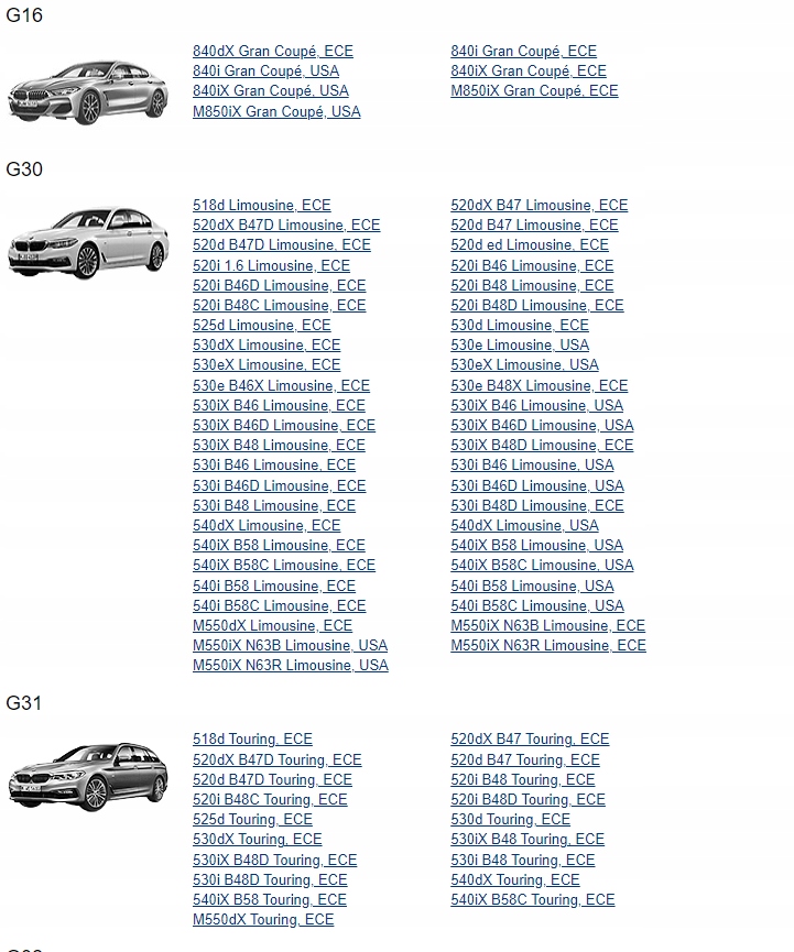 BMW M5 M8 X5 X7 ΕΛΕΓΧΟΣ ΣΤΗΛΗΣ 6885215 6894830 Product image