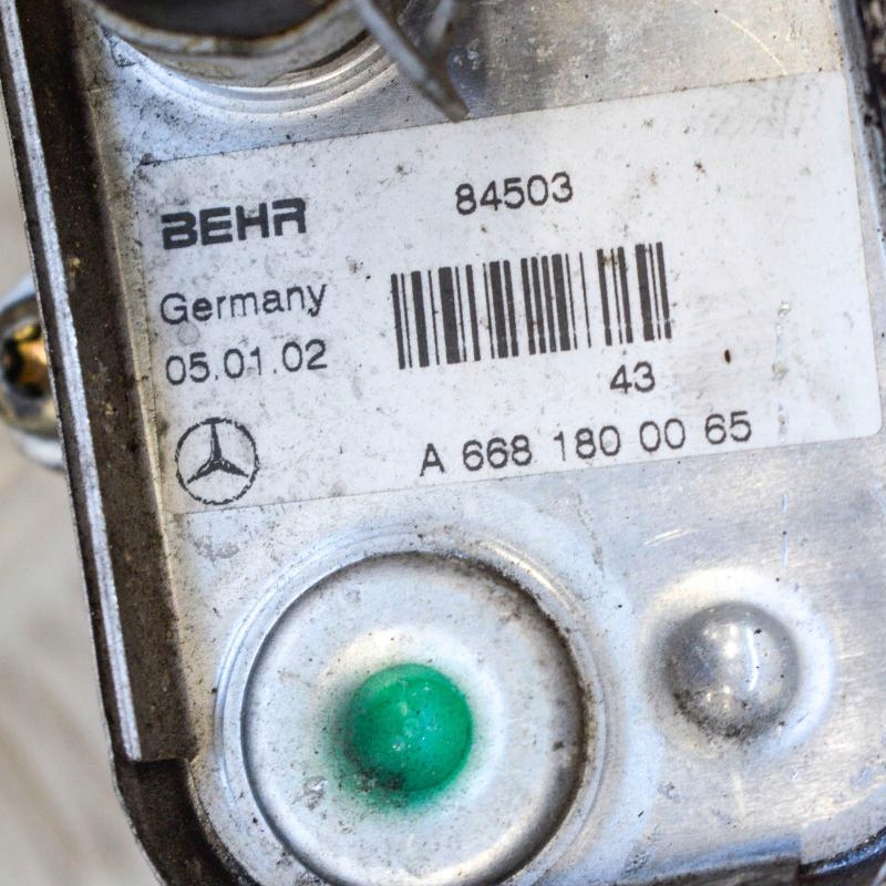 MERCEDES-BENZ A W168 Περίβλημα φίλτρου λαδιού με ψυγείο A6681800065 2002 1.7 Product image
