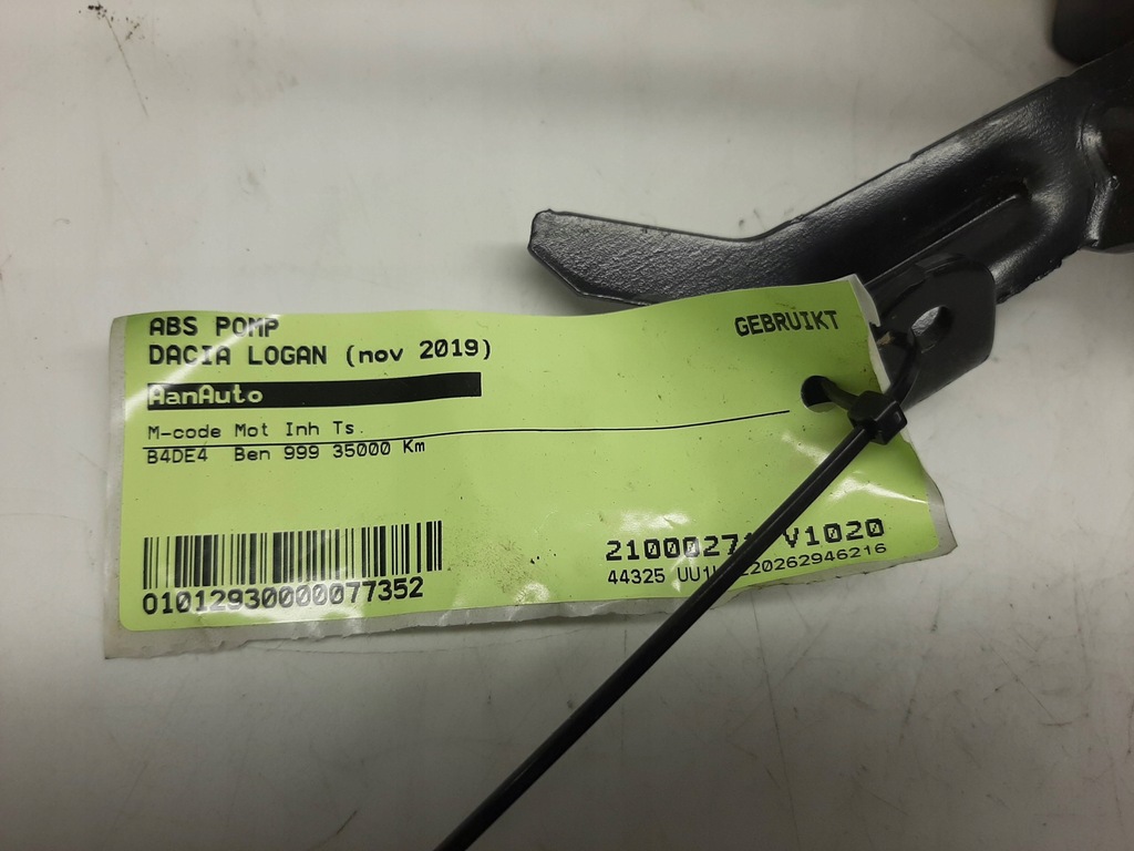 DACIA LOGAN PUMP CONTROLER ABS MODULE 476603249R 269707 190204 Product image