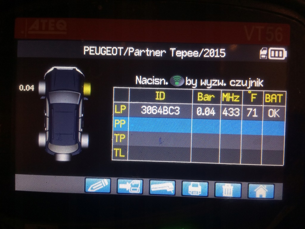 MM TPMS ΑΙΣΘΗΤΗΡΑΣ ΠΙΕΣΗΣ CITROEN 9811536380 Product image