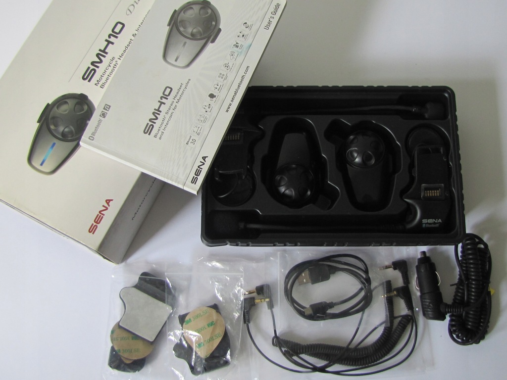 SENA MOTORCYCLE INTERCOM SMH10 DUAL BLUETOOTH 3.0 900M Product image