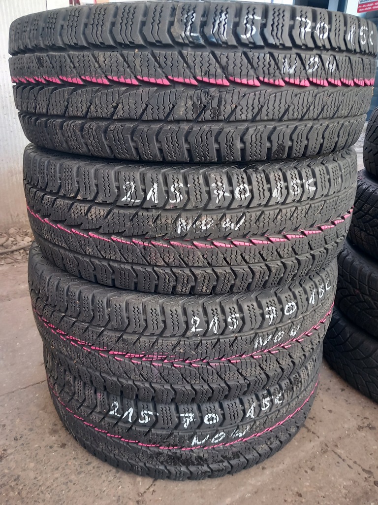 4X ΧΕΙΜΕΡΙΝΑ ΕΛΑΣΤΙΚΑ 215/70R15C 109/107R KLEBER TRANSALP 2 WARSAW Product image