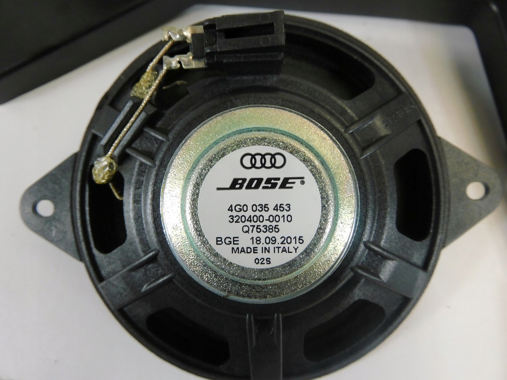 AUDI A6 C7 4G 4G5 LIFT SOUND SYSTEM ΣΕΤ ΗΧΕΙΩΝ BOSE Product image