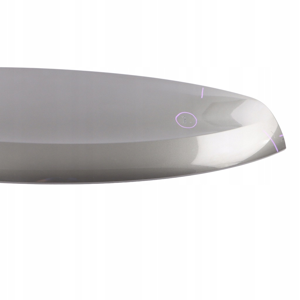 Mini r60 spoiler tulh ελαφρύ πίσω βασιλικό γκρίζο μεταλλικό Product image