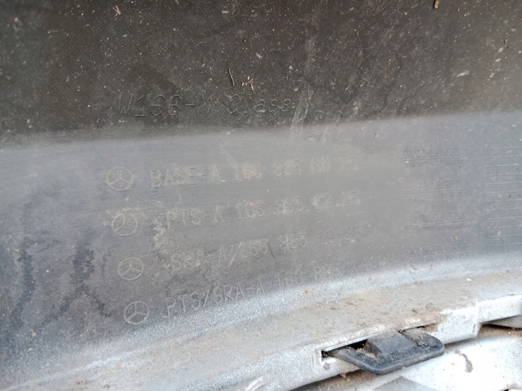 Μπροστινός προφυλακτήρας Mercedes ML 166 Product image