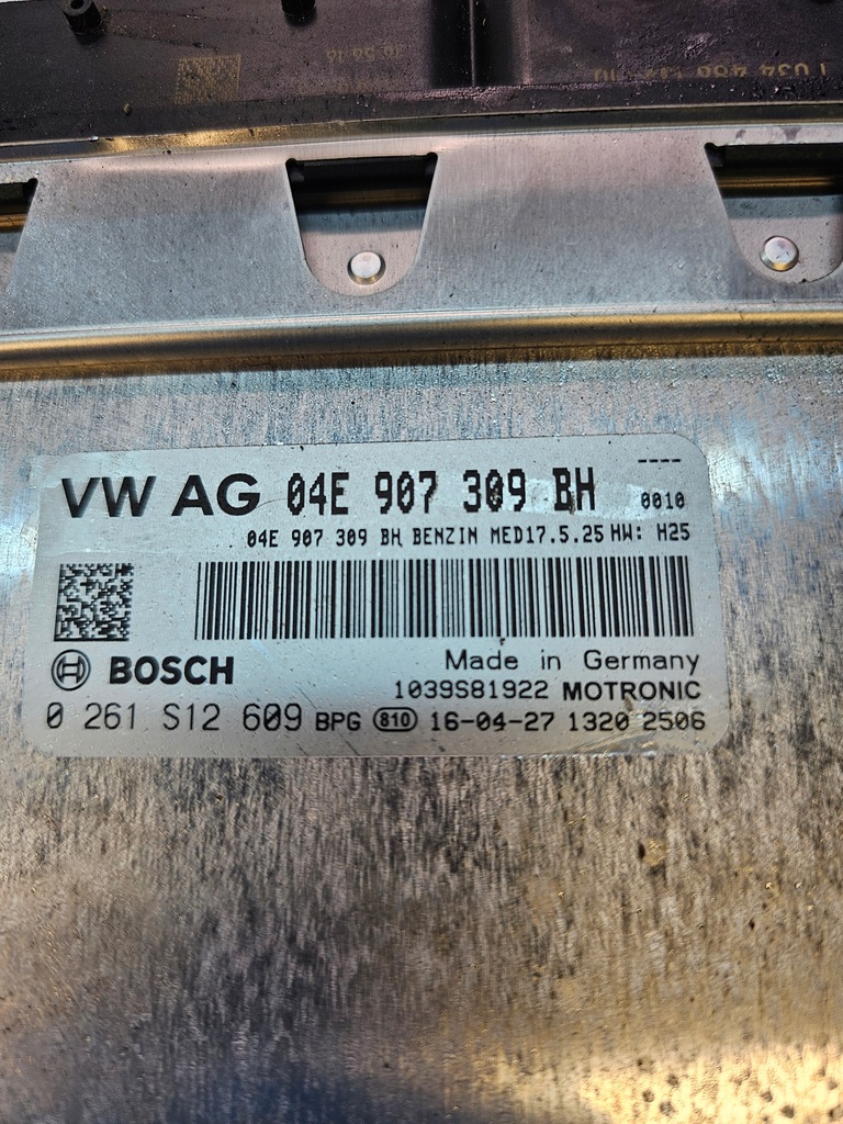 ΕΛΕΓΚΤΗΣ ΚΙΝΗΤΗΡΑ ΥΠΟΛΟΓΙΣΤΗ AUDI A3 8V VW 1.4 TFSI 04E907309BH Product image