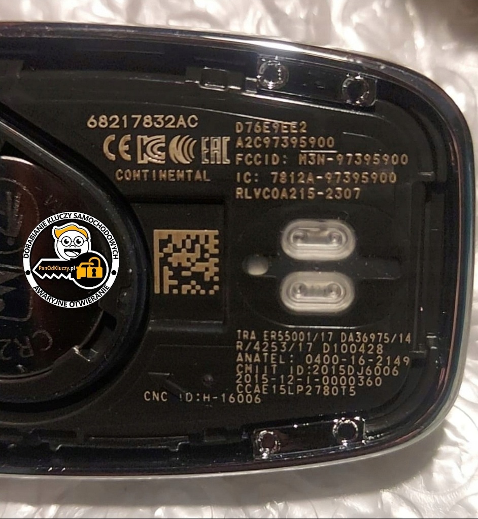 CHRYSLER Pacifica OEM, αντιγράφοντας το αρχικό κλειδί KATOWICE Product image