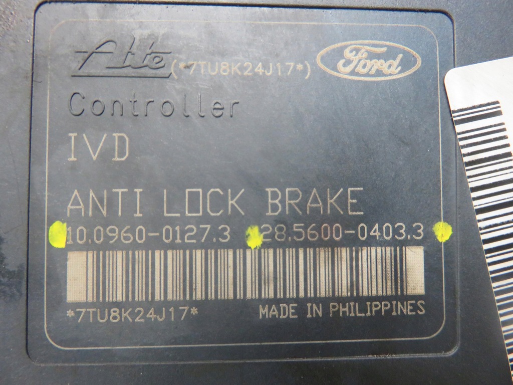 ΑΝΤΛΙΑ ABS FORD FOCUS MK2 100960012723 28560004033 8M512C405AA Product image