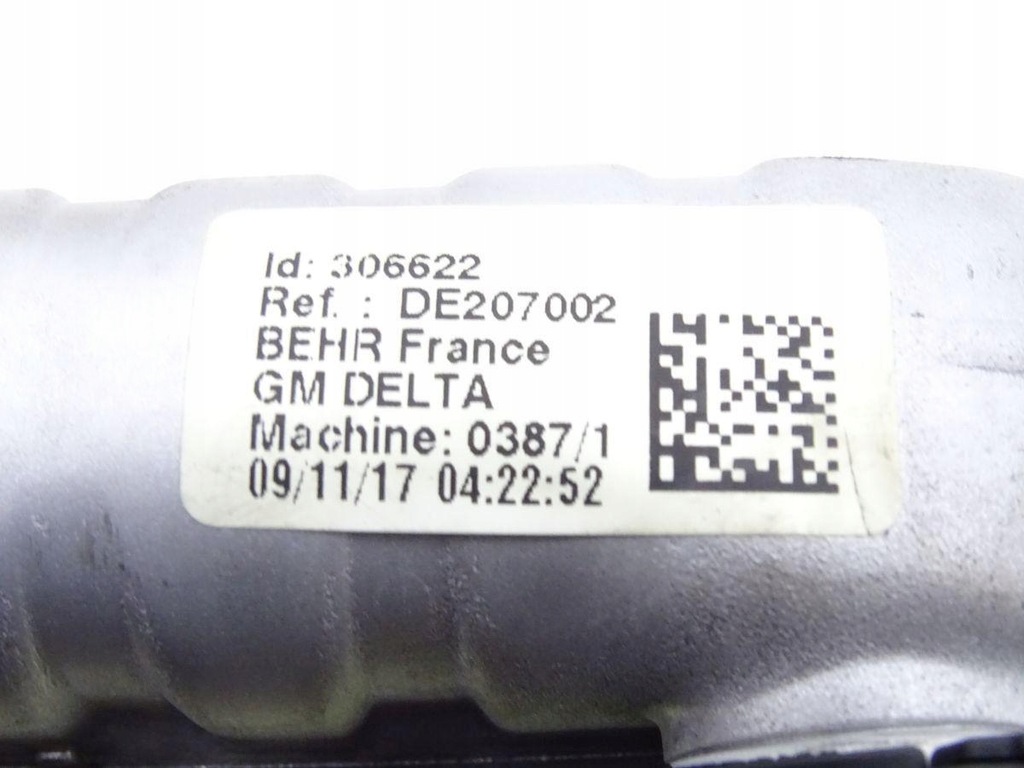 OPEL ASTRA K 15-22 ΘΕΡΜΟΣΙΦΩΝΑ ΔΕ207002 Product image