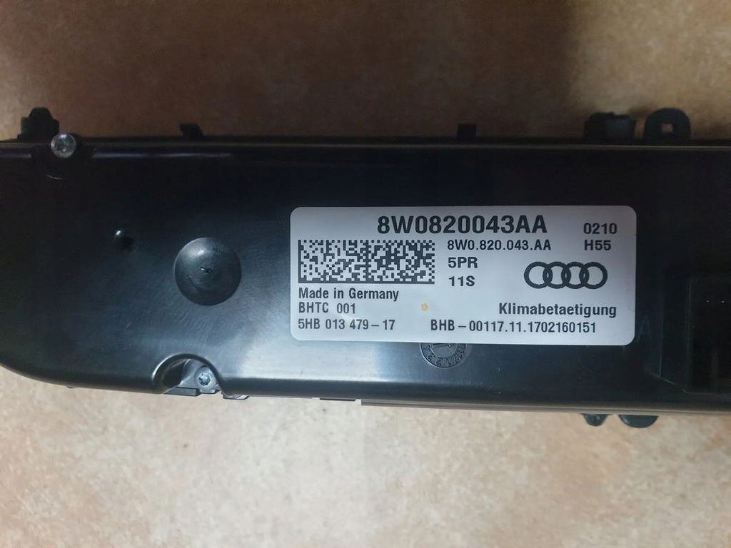 Πάνελ κλιματισμού Audi A5 a4 b9 8W0820043AA Product image