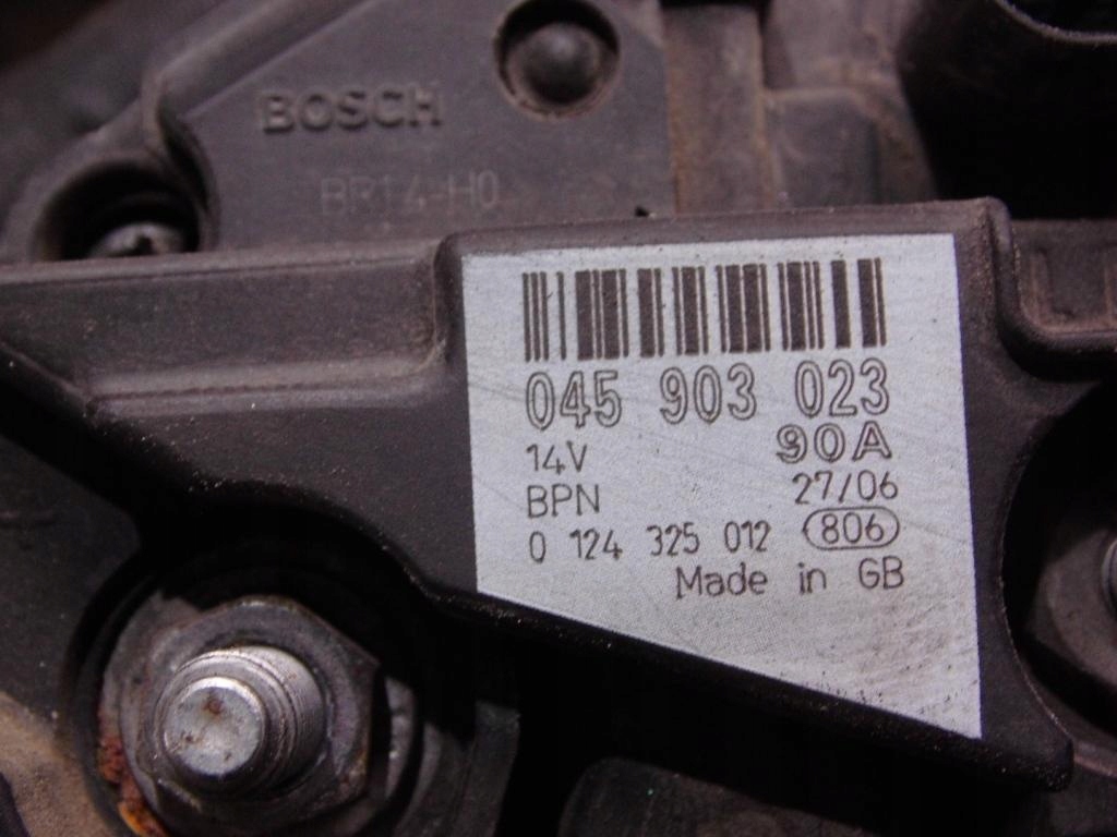 Εναλλάκτης Bosch Fabia II Cordoba II Seat Ibiza 3 1.4 TDI 02-08R 045903023 Product image