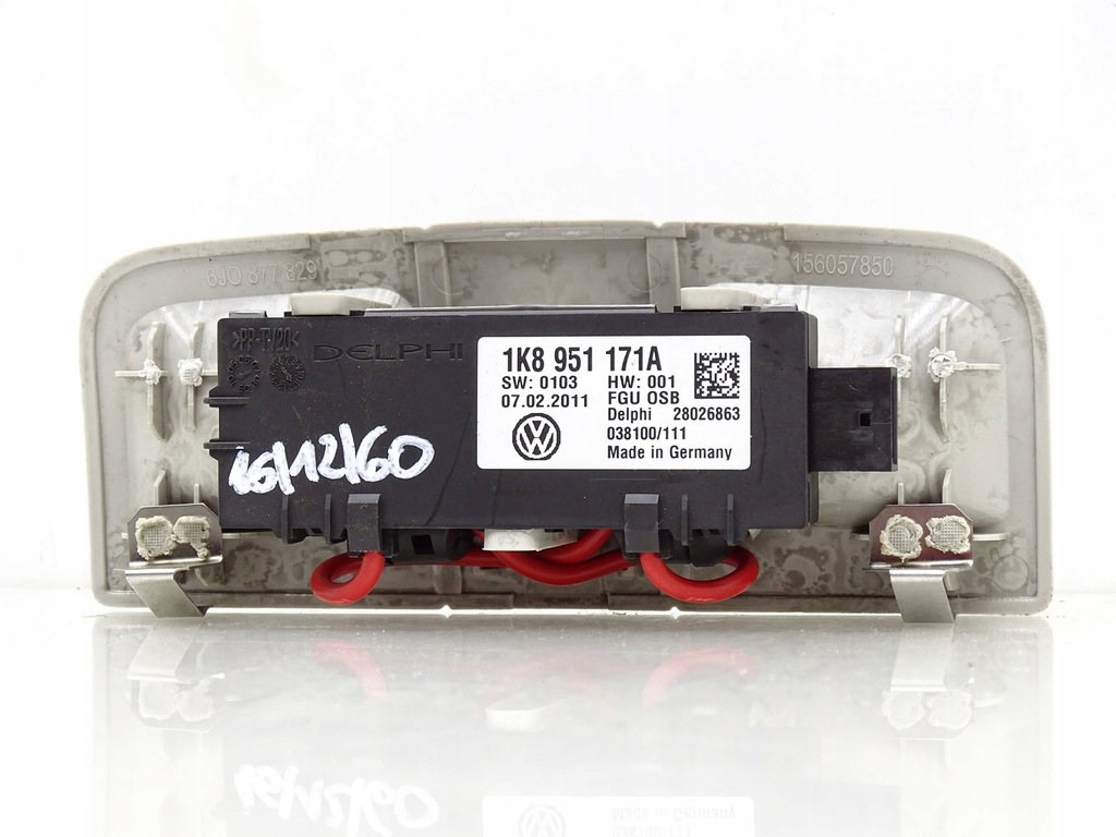 ΜΟΝΑΔΑ ΑΙΣΘΗΤΗΡΑ ΣΥΝΑΓΕΡΜΟΥ SEAT IBIZA IV 4 6J 1K8951171A Product image