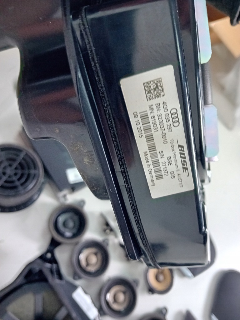 AUDI A6 S6 RS6 4G 4G5 SOUND SYSTEM ΣΕΤ ΗΧΕΙΩΝ BOSE Product image