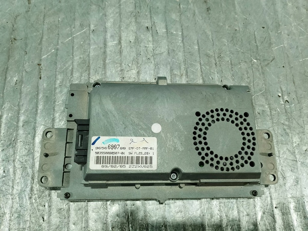ΟΘΟΝΗ ΡΑΔΙΟΦΩΝΟΥ PEUGEOT 407 SW 9656690780 2.0 16V HDI Product image