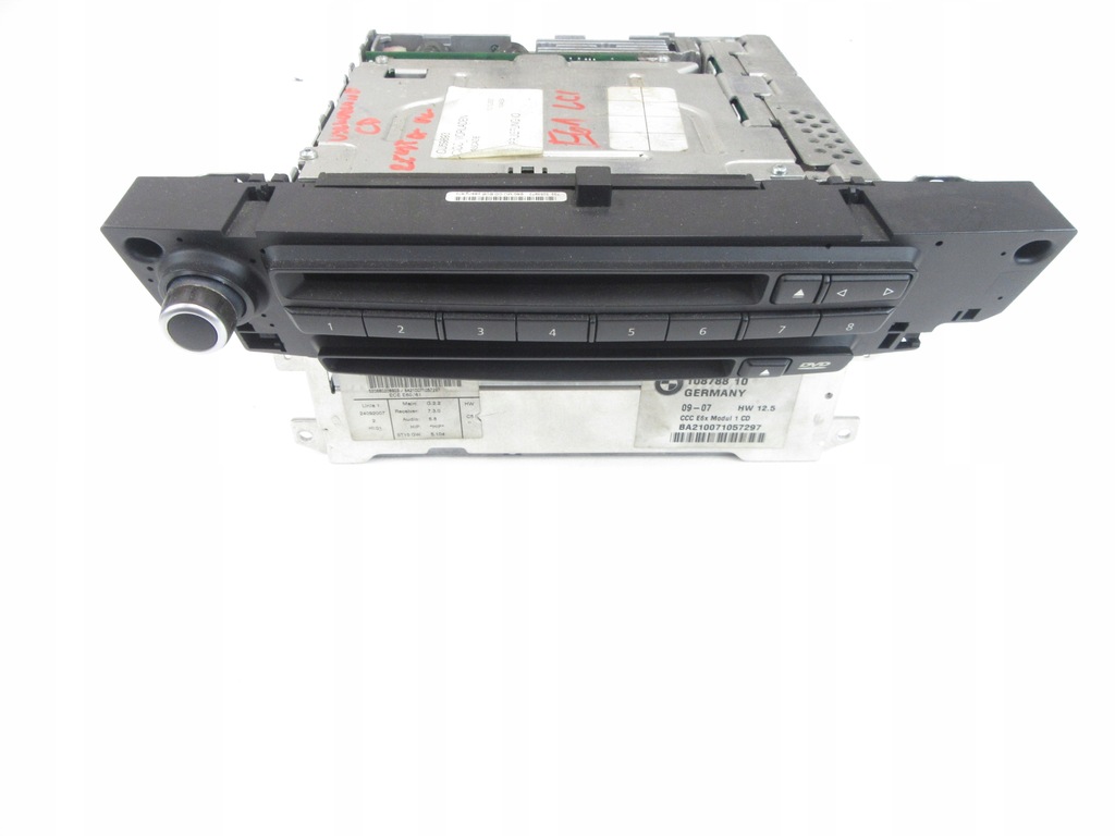 Πλοήγηση CCC Πίνακας ανάγνωσης ραδιοφώνου DVD Navi BMW 5 e60 e61 LIFT LCI μενού PL Product image