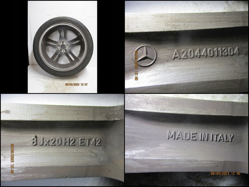 Ζάντες, ζάντες, ελαστικά, Mercedes GLK R20 19R Product image
