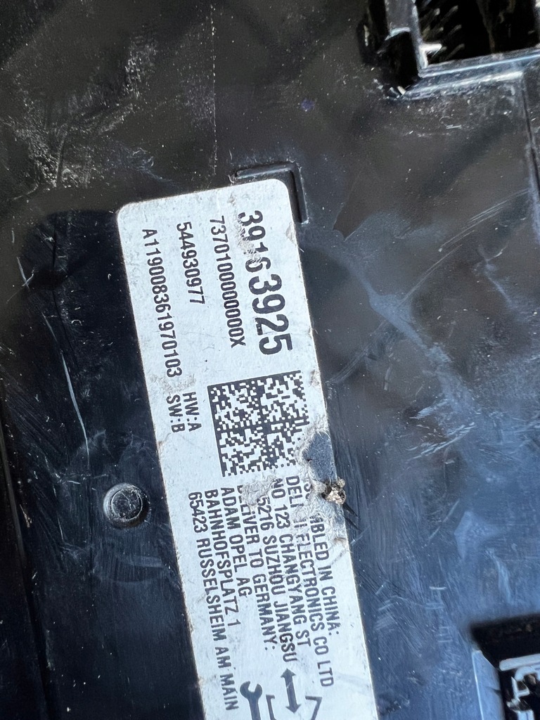 Οθόνη ραδιοφώνου Navi Opel Insignia B II 39163925 Product image
