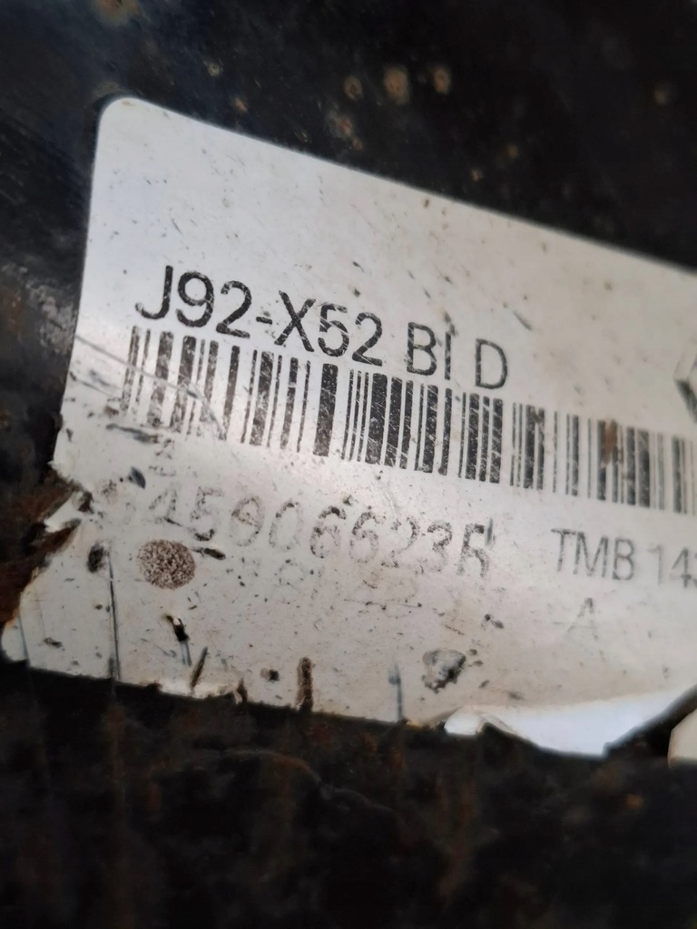 DACIA DOKKER 17-21 ΔΕΞΙ ΜΠΡΟΣΤΑ ΧΕΙΡΙΣΤΗΡΙΟ 545006623R Product image