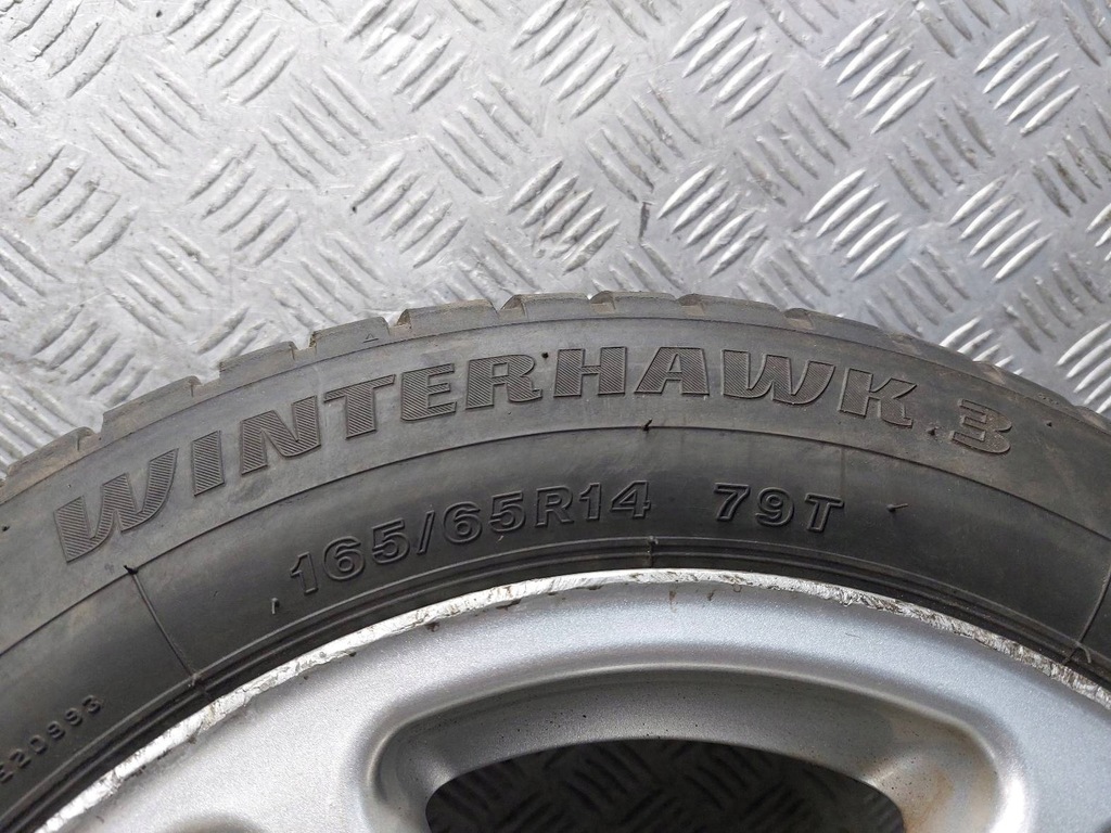 ΧΕΙΜΕΡΙΝΑ ΖΑΝΤΕΣ 4Χ100 6Jx14 ET37 165/65R14 HYUNDAI MAZDA KIA HONDA TOYOTA Product image