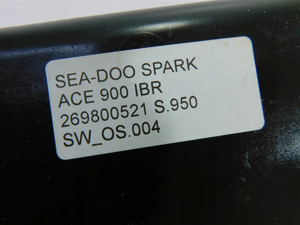 ΠΛΑΣΤΙΚΟ ΚΑΛΥΜΜΑ SEA-DOO SPARK ACE 900 IBR 269800521 Product image