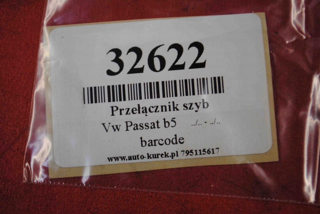 Volkswagen Passat B5 ανυψωτικός διακόπτης 1,9TDI Product image