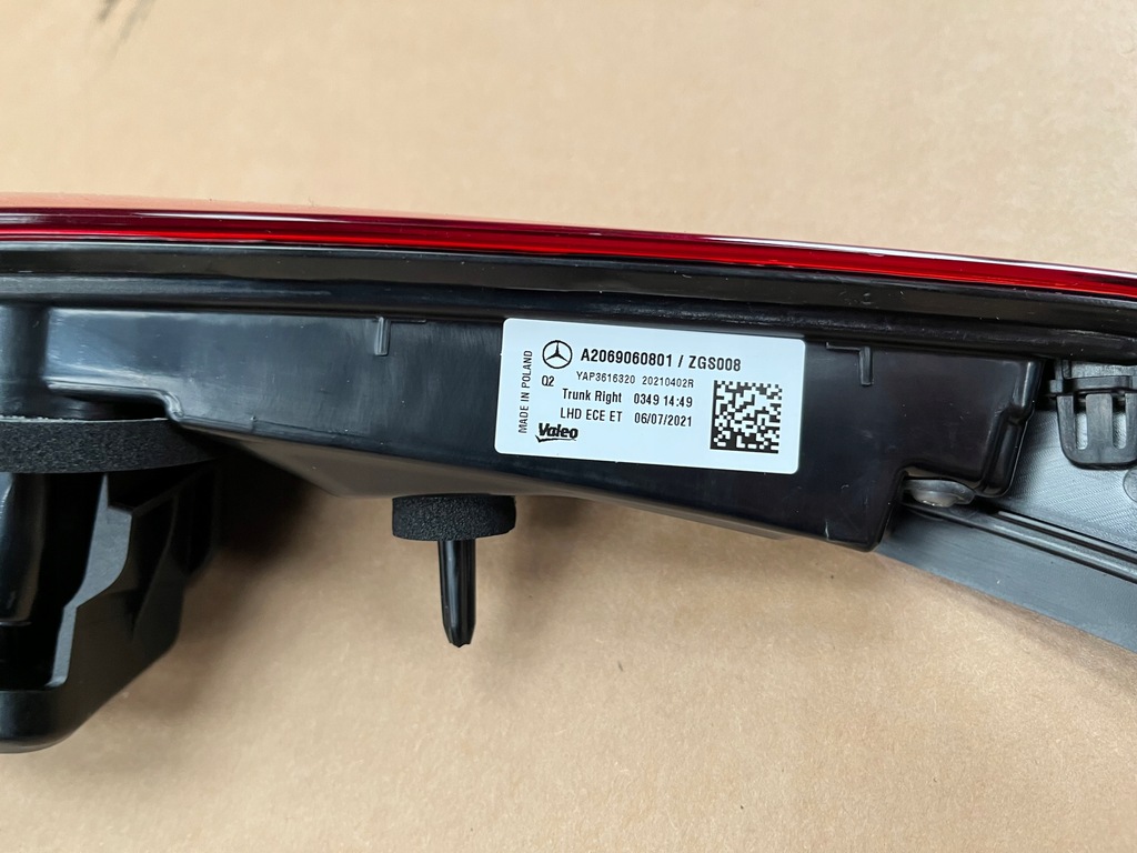 Mercedes C Class Combi 2021-2024 W206 Lable LED LAMPS Original SET Product image