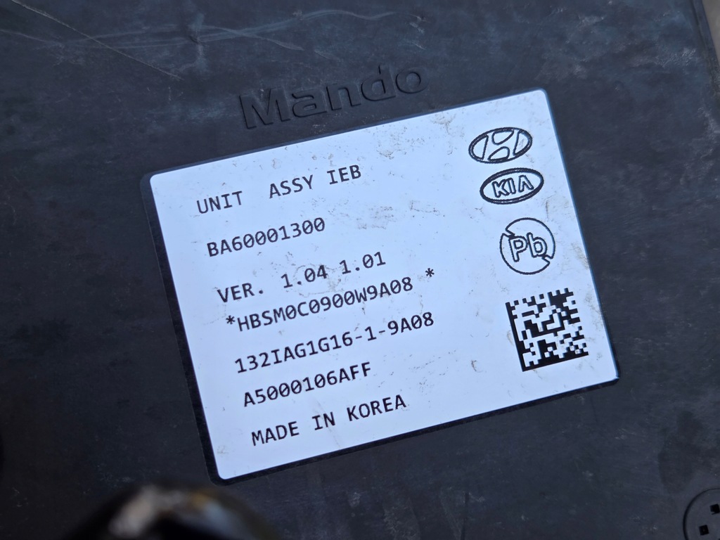 KIA XBEET 1,6 GDI HYBRYDA ABS ΦΡΟΝΟ ΦΡΟΝΙΣΜΟΣ 58500-CR000 BA10001300 2020R Product image