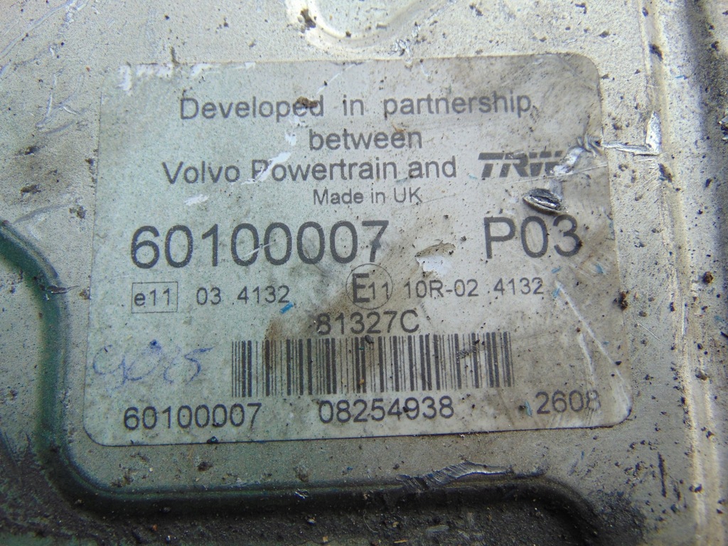 ΥΠΟΛΟΓΙΣΤΗΣ TRW 60100007 P03 P60100007 VOLVO RENAULT Product image