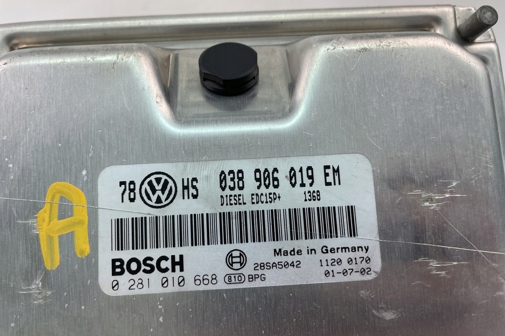 ECU VW Passat B5 (3B3) 038906019EM 2001 Έλεγχος κινητήρα Product image