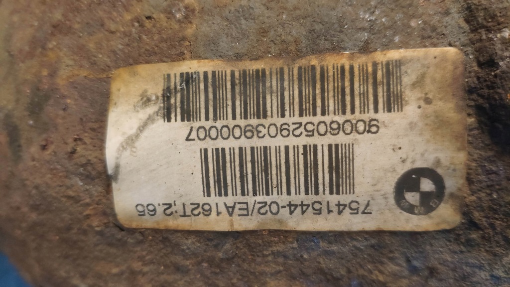 BMW E60 530xd διαφορικό άξονα 7541544 2.65 Product image