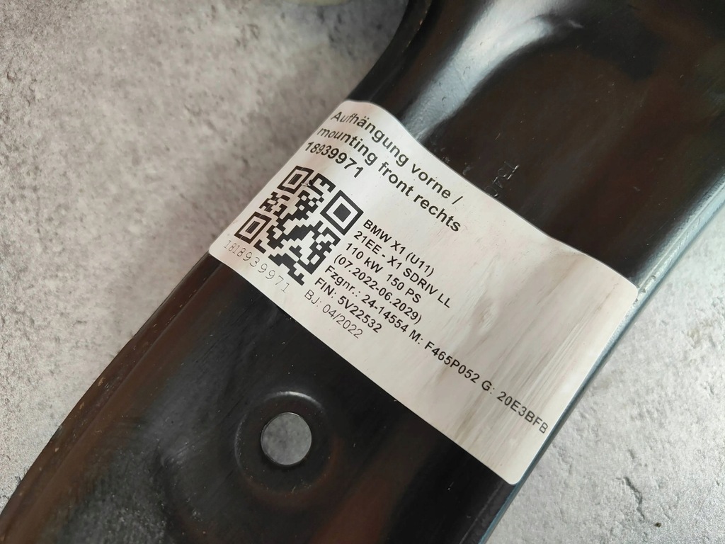 Δεξιά μπροστινό μέρος + BMW x1 U11 x2 U10 6890180 8846544 Product image