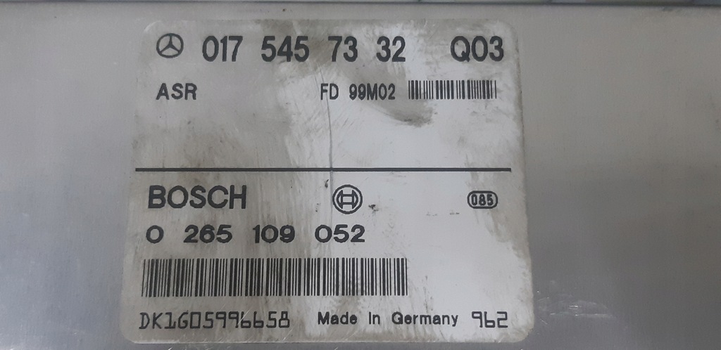 ΕΛΕΓΧΟΣ ΚΙΝΗΤΗΡΑ W210 2.4 V6 ASR A0255458632 Product image