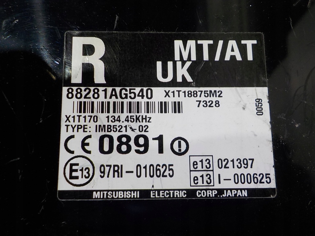 SUBARU LEGACY IV 2.0 STARTER KIT 22611AM130 Y7 Product image