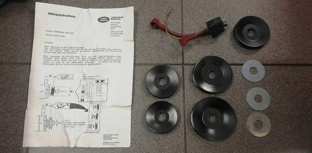 ΚΙΤ ΕΝΑΛΛΑΚΤΗ LAND ROVER STC 233 STC 234 Product image